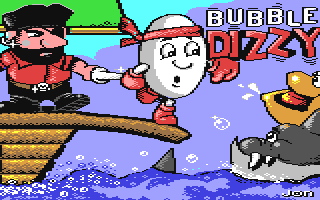 Bubble Dizzy Title Screen